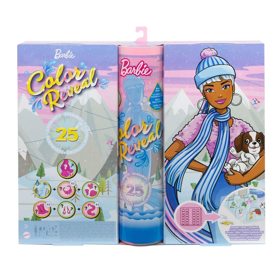 Barbie Color Reveal Julekalender Barn
