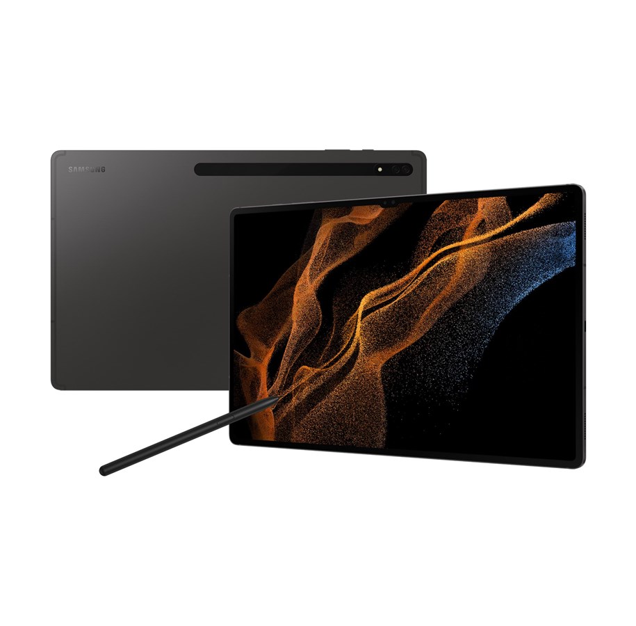 iPad & Nettbrett - Samsung Galaxy Tab S8 Ultra 256GB - Graphite - SM-X900NZAEEUB
