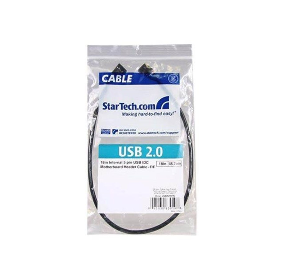 45 Cm Internes USB-IDC-Kabel – 5-polig, Buchse Zu Buchse, Für PC-Mainboard-Header