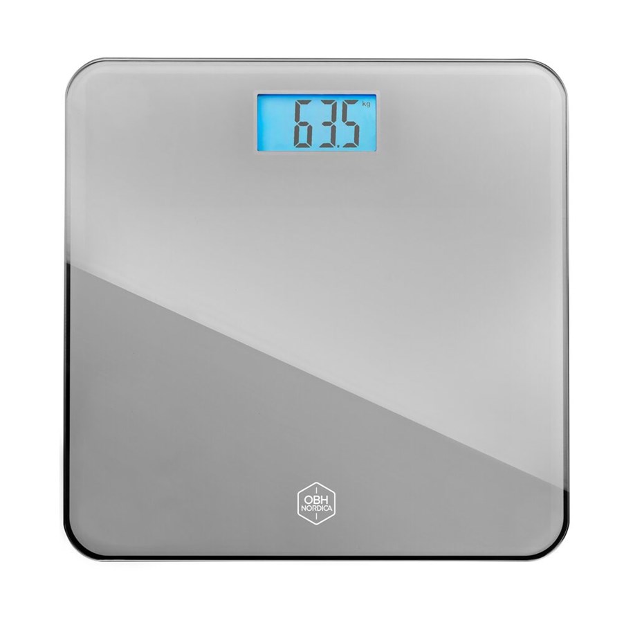 Personvekt - OBH Nordica Badevekt Classic Light silver scale - EN1500N0
