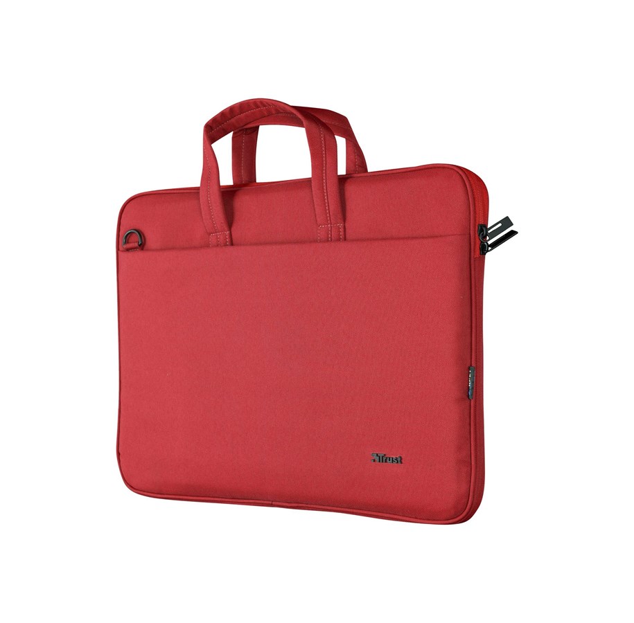 Veske/Hylster/Sekk til bærbar PC - Trust Bologna Slim Red - 24449