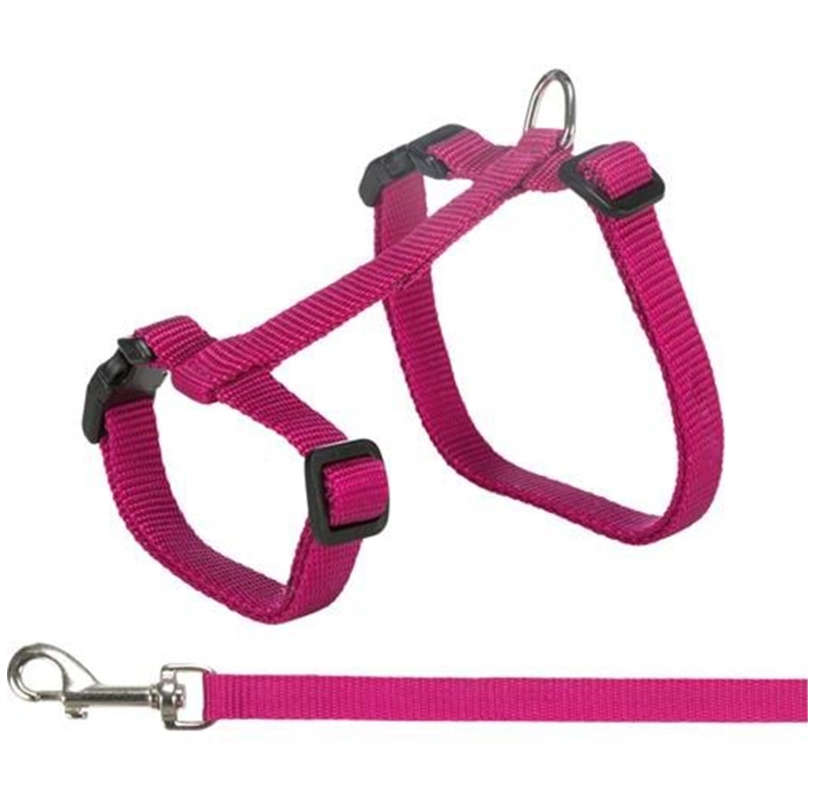 Katt - Trixie Cat harness with leash XXL 34–57 cm/13 mm 1.20 m - Assorted - TX41960