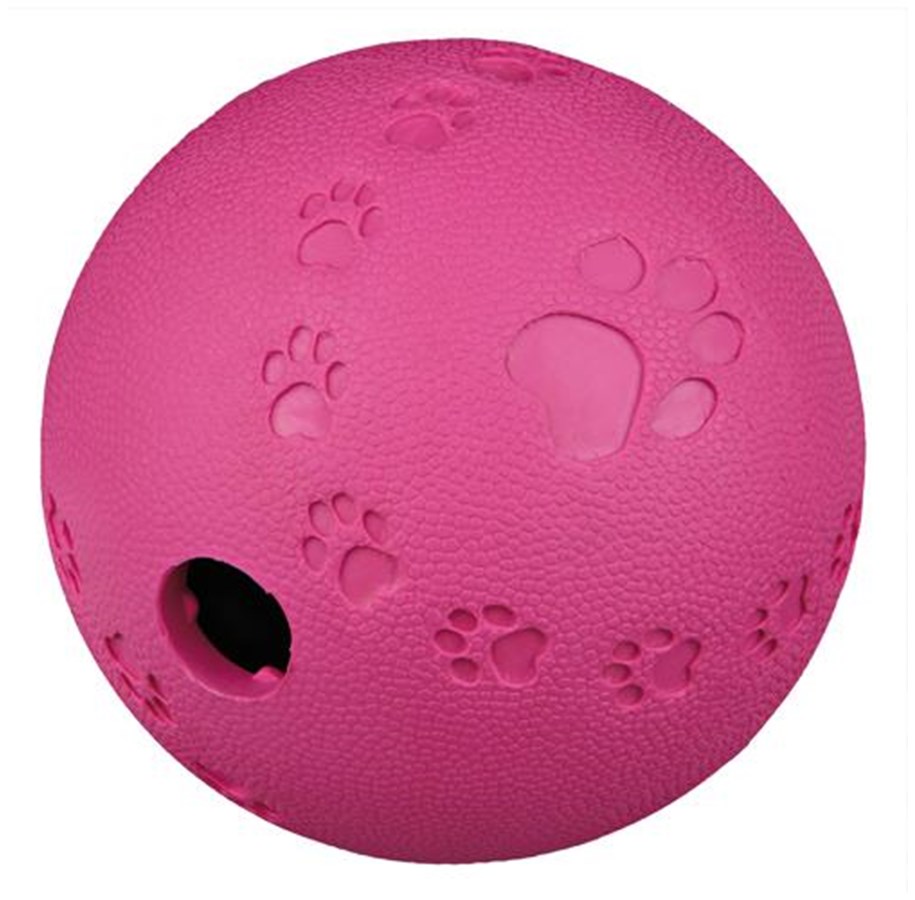 Hund - Trixie Snack ball rubber ø 6 cm - Assorted - TX34940