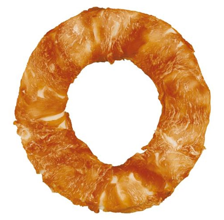 Hund - Trixie Denta Fun Chicken Chewing Ring 20cm 225g - TX31331