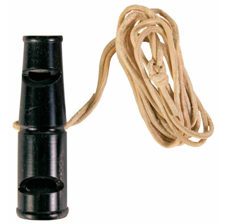Hund - Trixie Dobbelttone hundefløyte av bøffelhorn 6cm - TX2254
