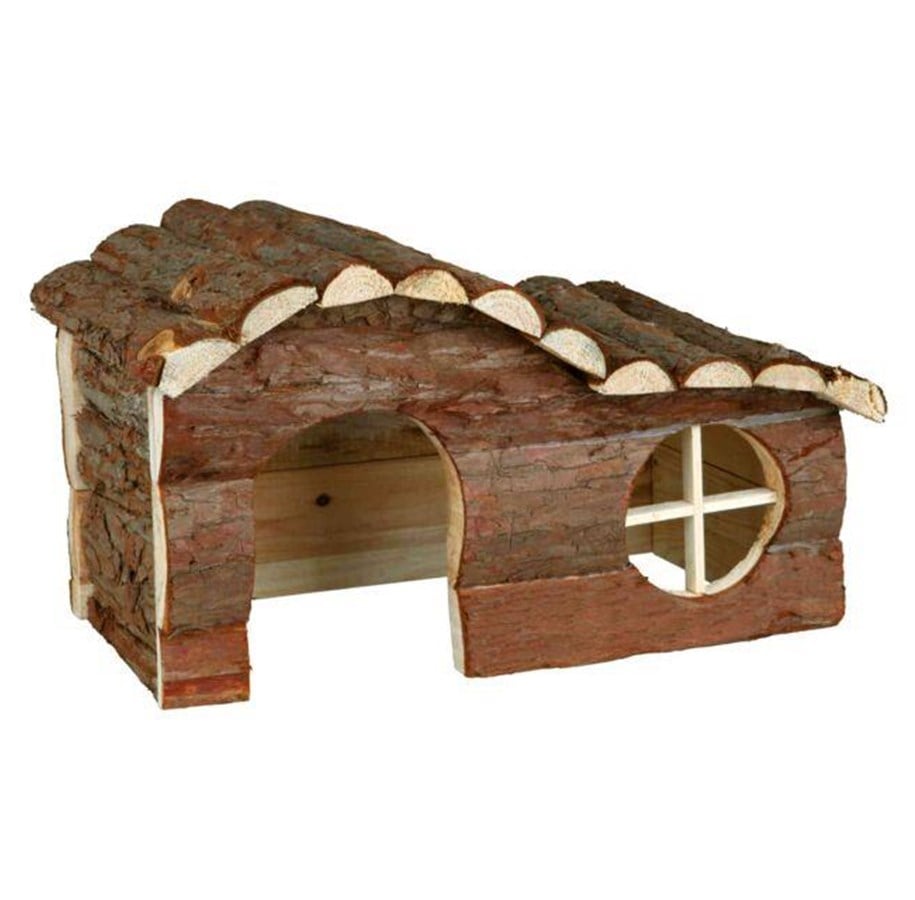 Smådyr - Trixie House Hanna Natural Wooden Shelter Small Animals 31x19x19cm - TX62052