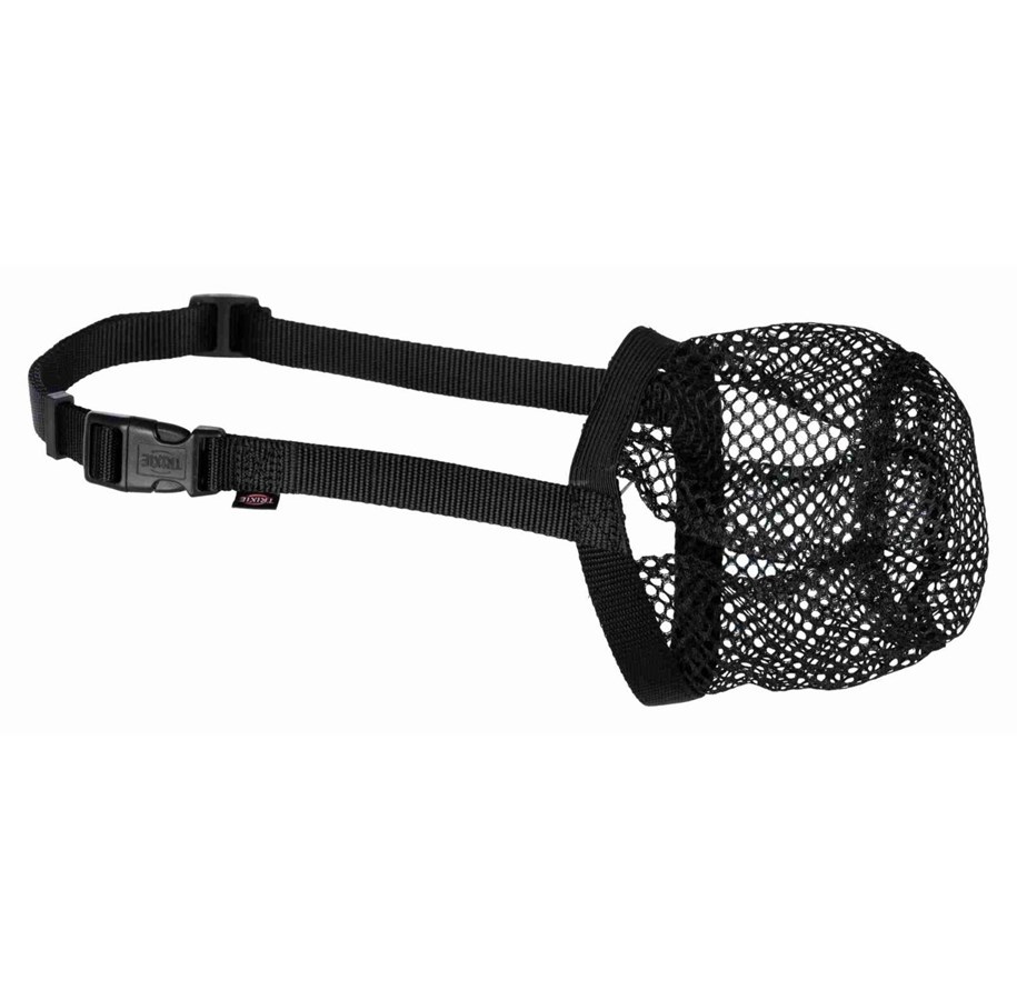 Hund - Trixie Poisoned Bait Protection Svart XS 15cm Neseomkrets - TX17591