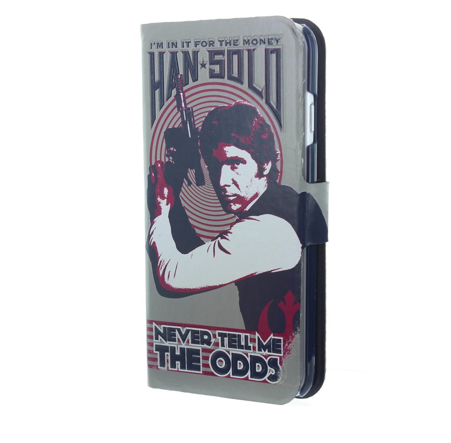 Mobil - Deksel og etui - Star Wars Han Solo Book Case for iPhone 6/6S - IPSW-DI6-HANSOLO