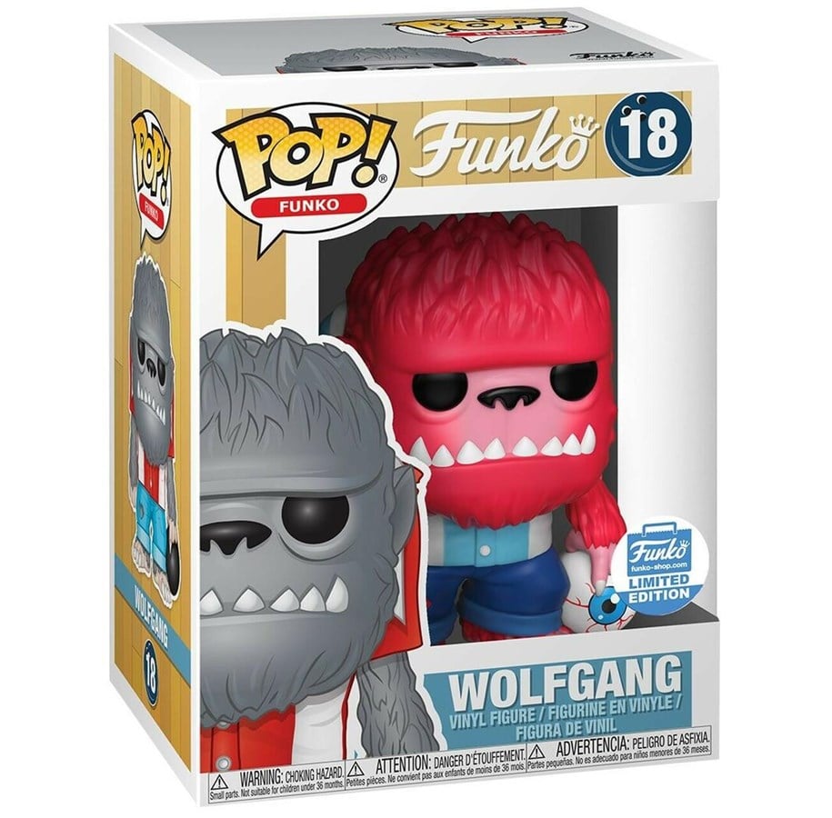 Reklameartikler - Funko! - POP! Spastik Plastik: Red Wolfgang - Figur - 0889698385237