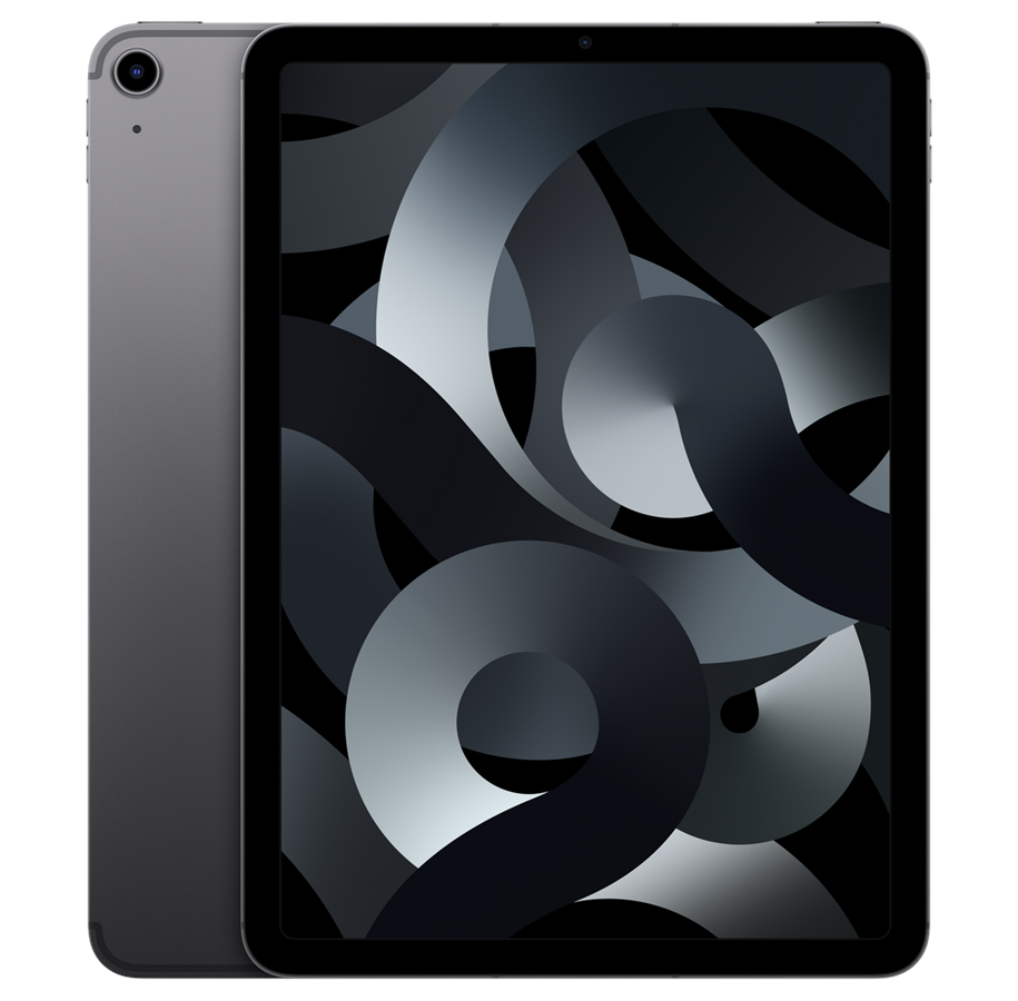 iPad & Nettbrett - Apple iPad Air (2022) 256GB 5G - Space Grey - MM713KN/A