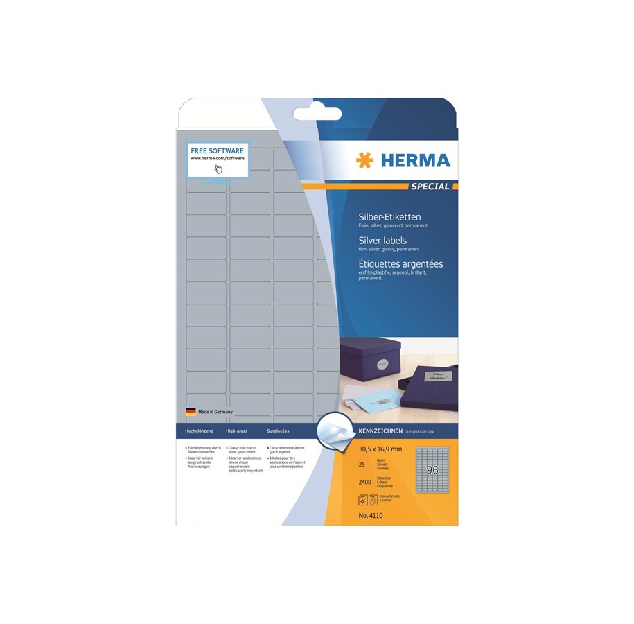 Papir, Fotopapir & Etiketter - HERMA Special - 4110