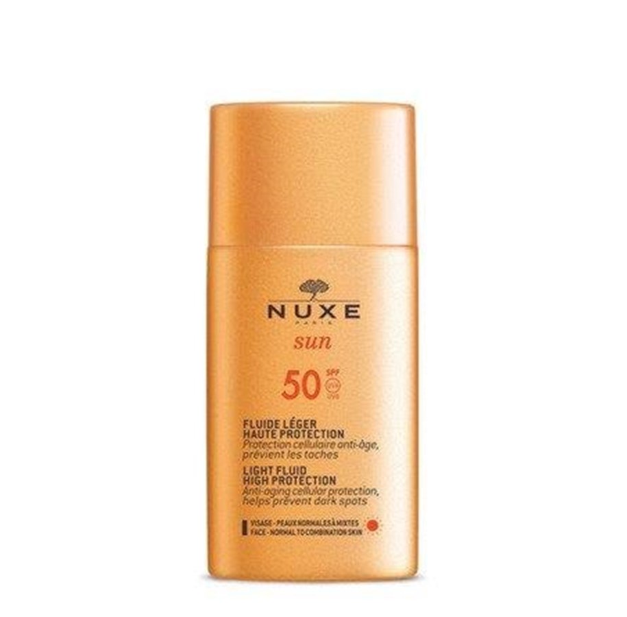 Ansiktspleie - Nuxe Sun Light Fluid SPF50 - 3264680022166