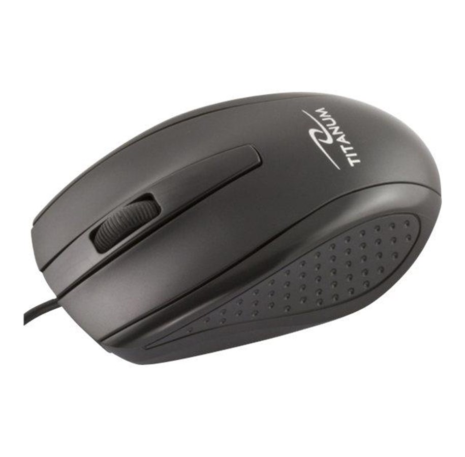 Mus - Esperanza TITANUM TM110K mouse USB Type-A - Mus - Optisk - 3 knapper - Svart - TM110K