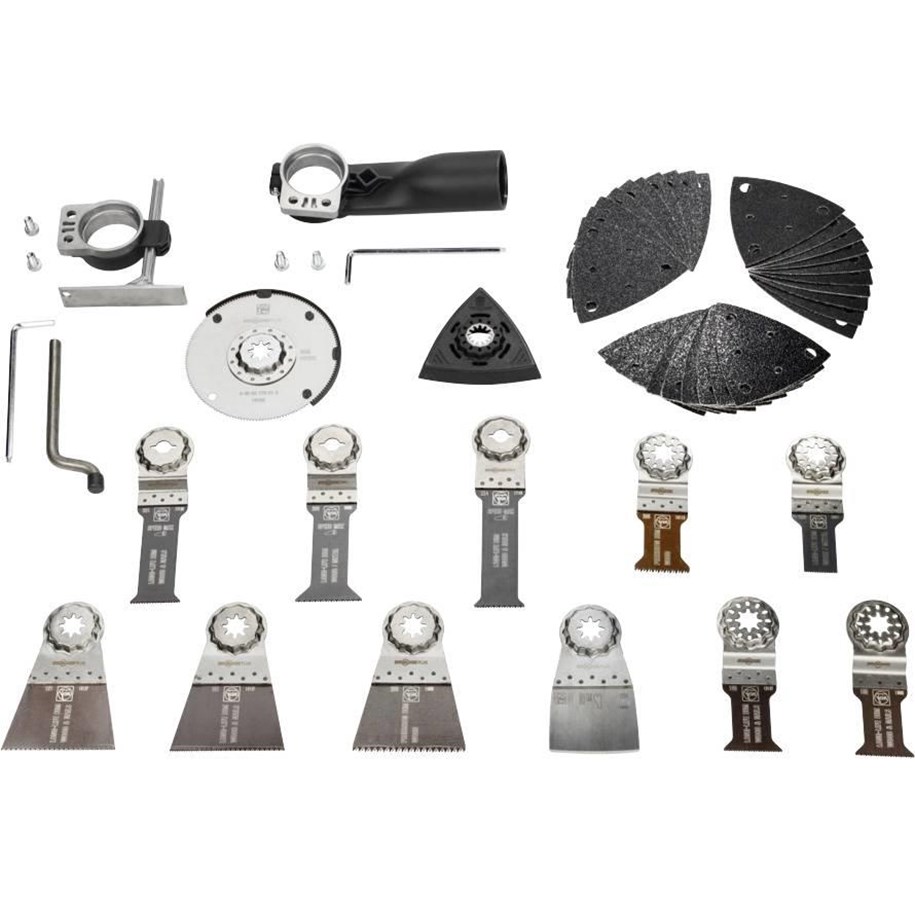 Multiverktøy - Fein Profi-Set - Multi-tool accessory set - 45 pieces - Starlock Max - 35222967120