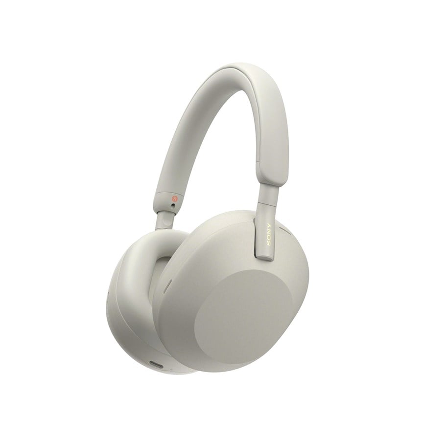 Hodetelefoner - Sony WH-1000XM5 - Sølv - WH1000XM5S.CE7