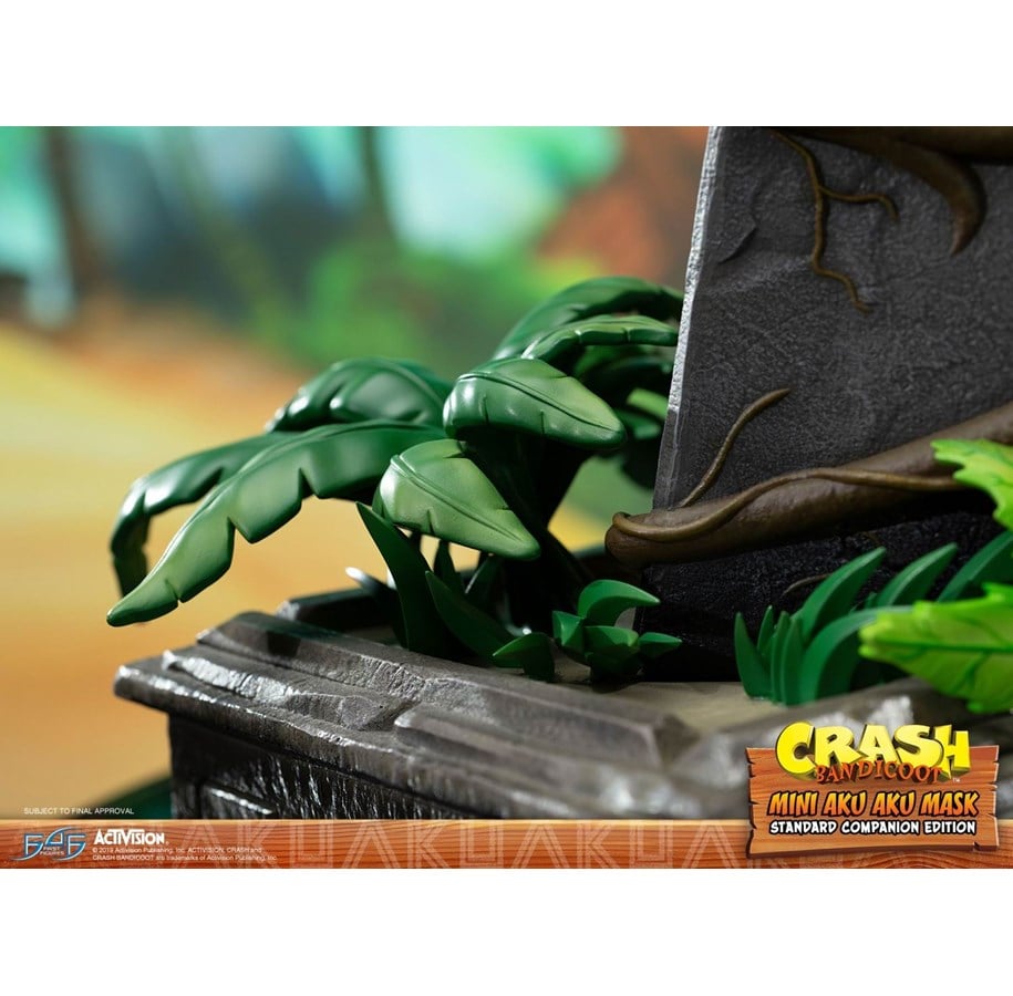 Statuette Crash Bandicoot - Masque Aku Aku 40 Cm, édition Numérotée First 4 Figures