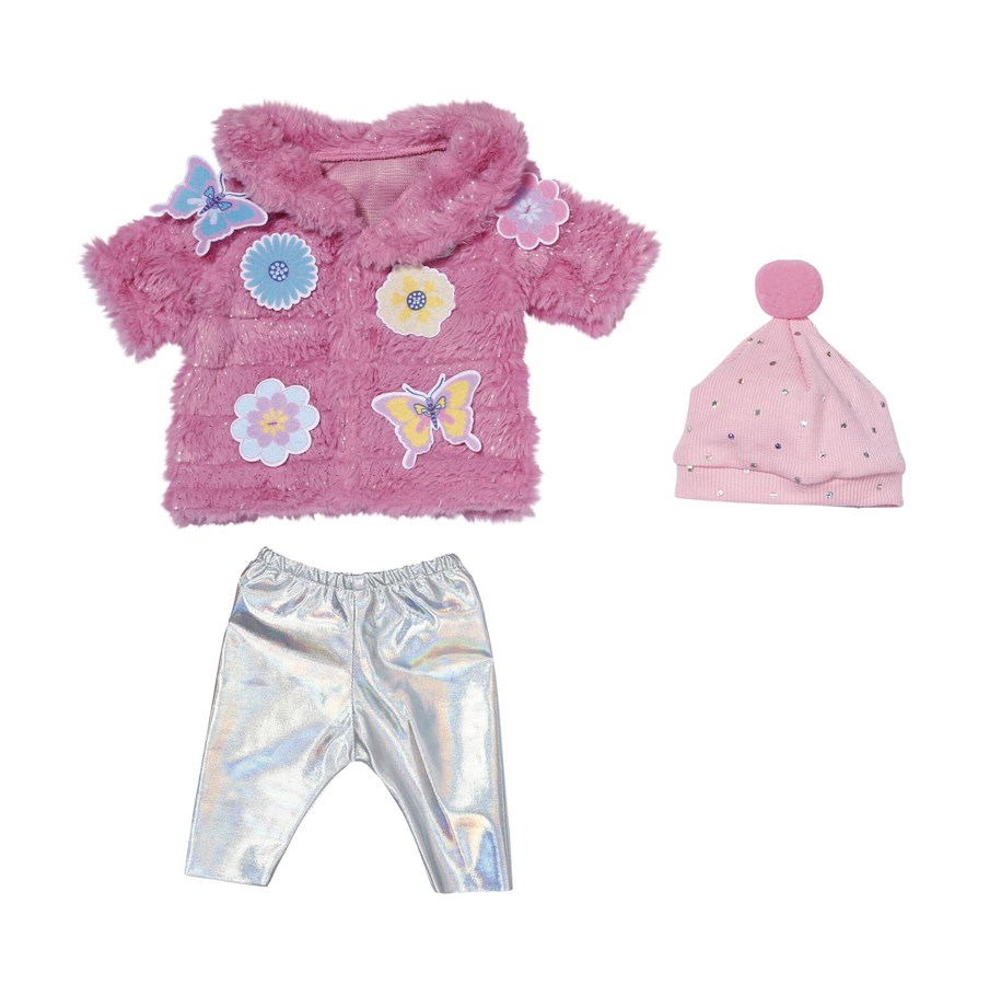 Dukker, Bamser & Utstyr - Baby Born DELUXE ANTREKK ROSA 43CM - 833834