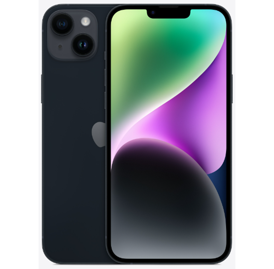 Mobiltelefoner - Apple iPhone 14 Plus 5G 128GB - Midnight - MQ4X3QN/A