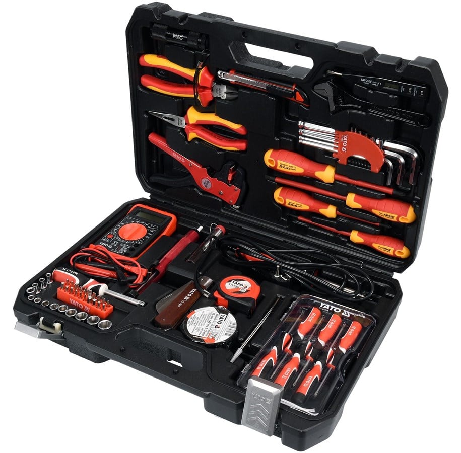 Verktøy - Yato YT-39009 ELECTRICIAN SET 68PCS - YT-39009