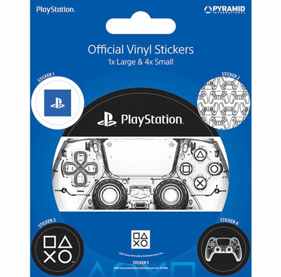 Reklameartikler - Pyramid - PlayStation Stickers - 5050293474953