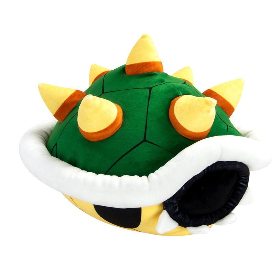 Reklameartikler - Tomy - Club Mocchi Mocchi - Super Mario - Bowser's Shell Mega Plush 40cm - Bamser & kosedyr - 0053941124113