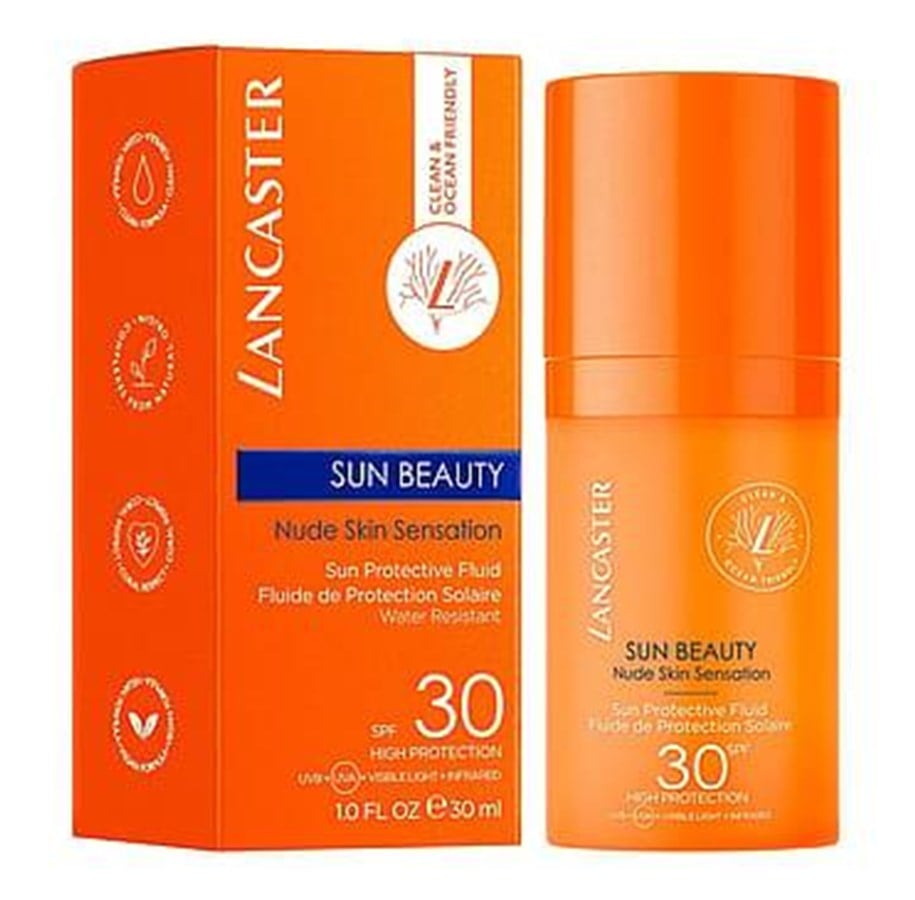 Ansiktspleie - Lancaster Sun Beauty Protective Fluid SPF30 - 3616302022519