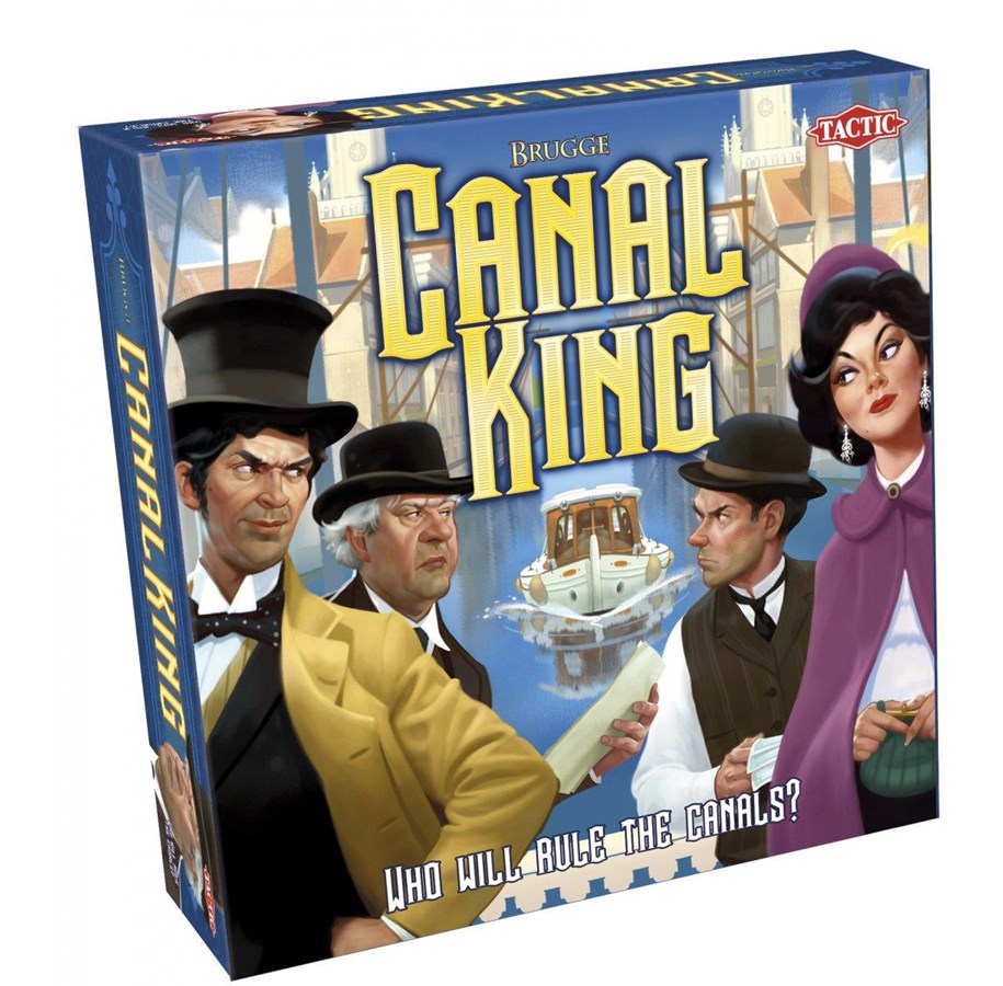 Brettspill & Puslespill - Tactic Canal King (multi) - 56576