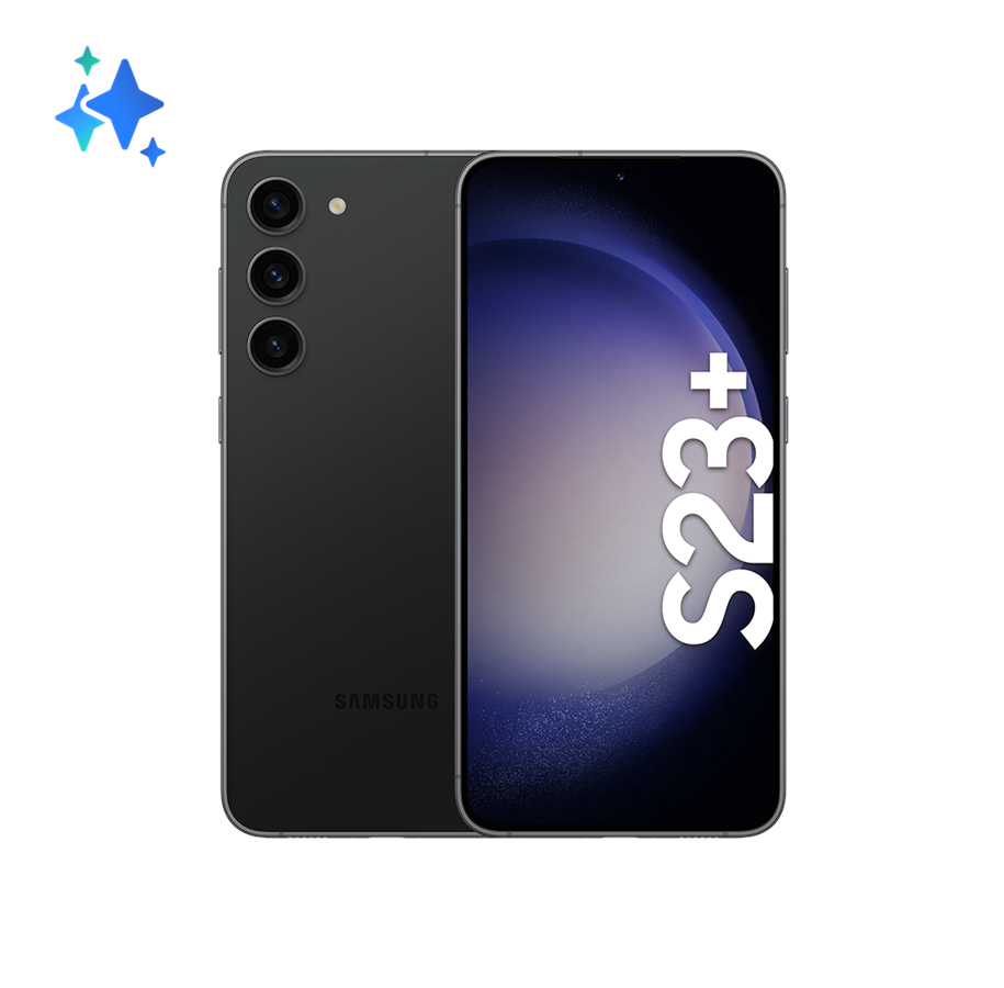 Mobiltelefoner - Samsung Galaxy S23+ 5G 256GB/8GB - Fantom-svart - SM-S916BZKDEUB