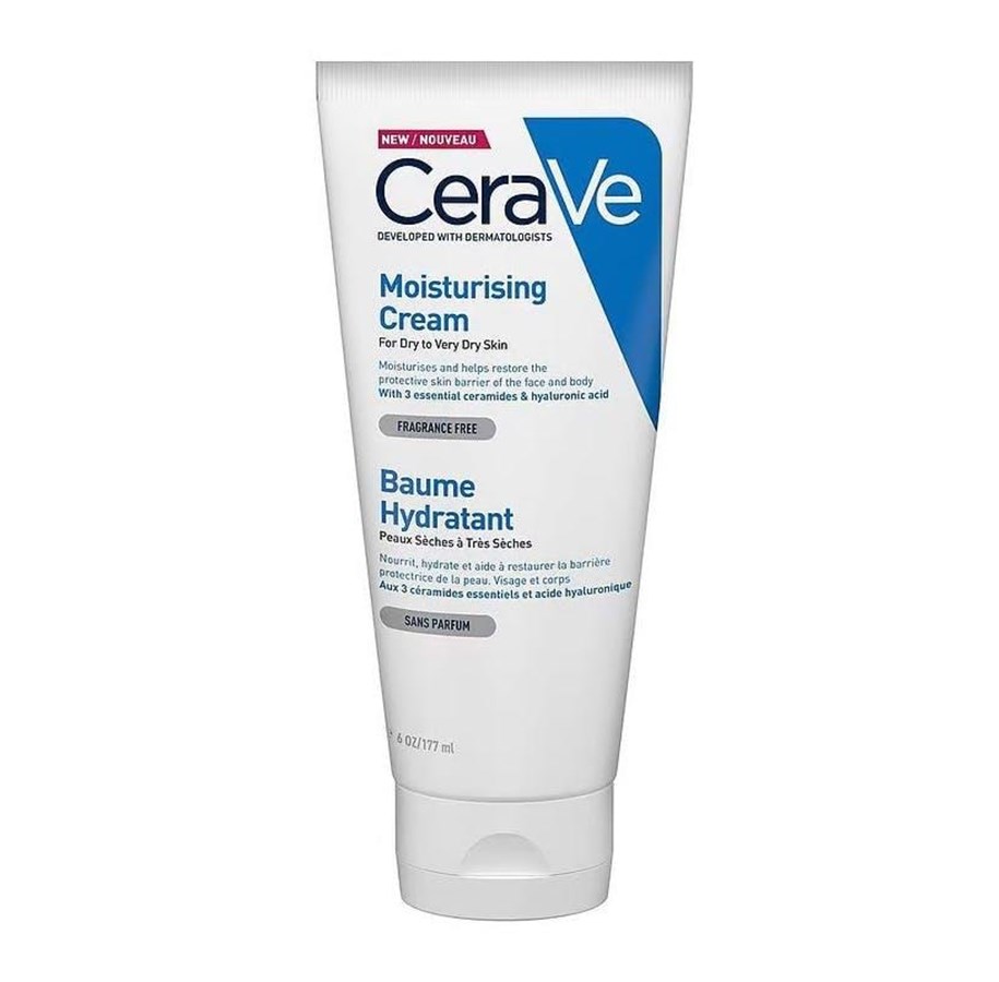 Ansiktspleie - CeraVe Moisturising Cream 177g - Dry to Very Dry Skin - 3337875598996