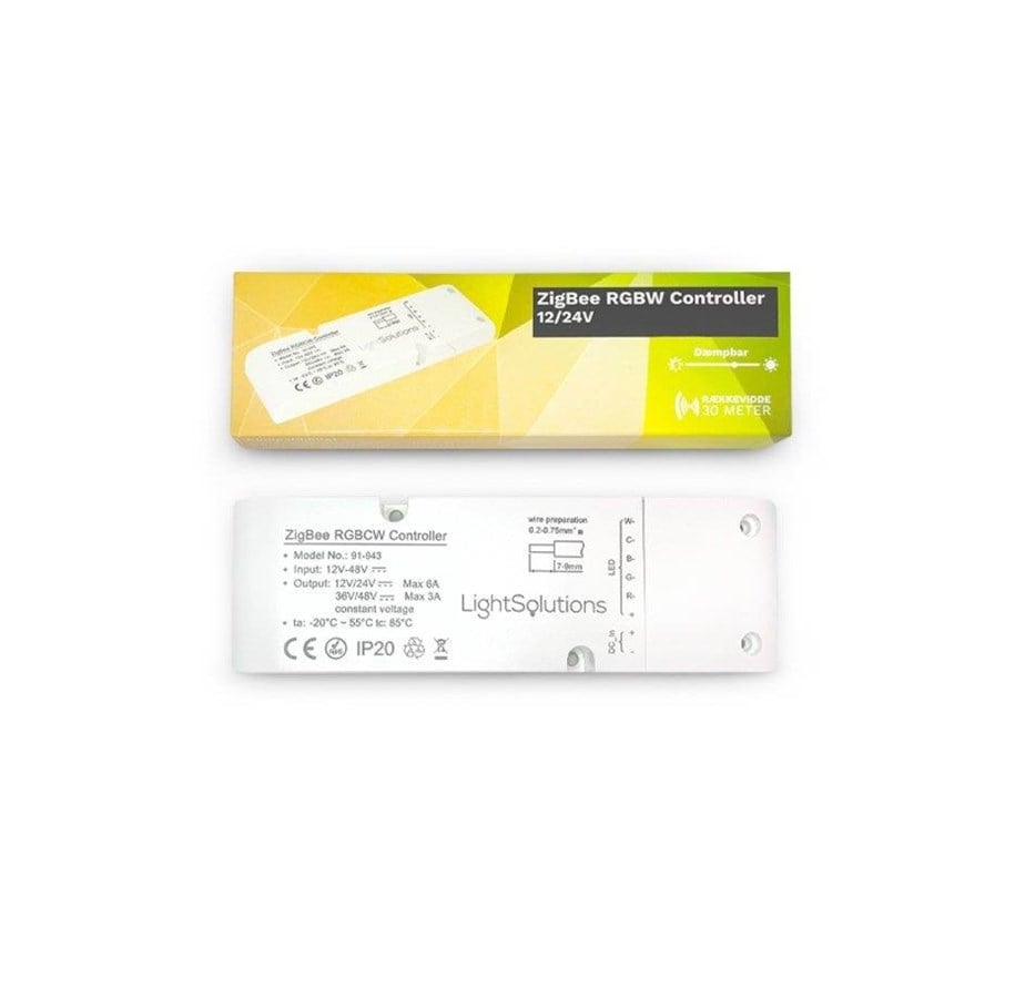 Smarthus - Light Solutions ZigBee RGBCW Controller - 12/24V - 5714255003802