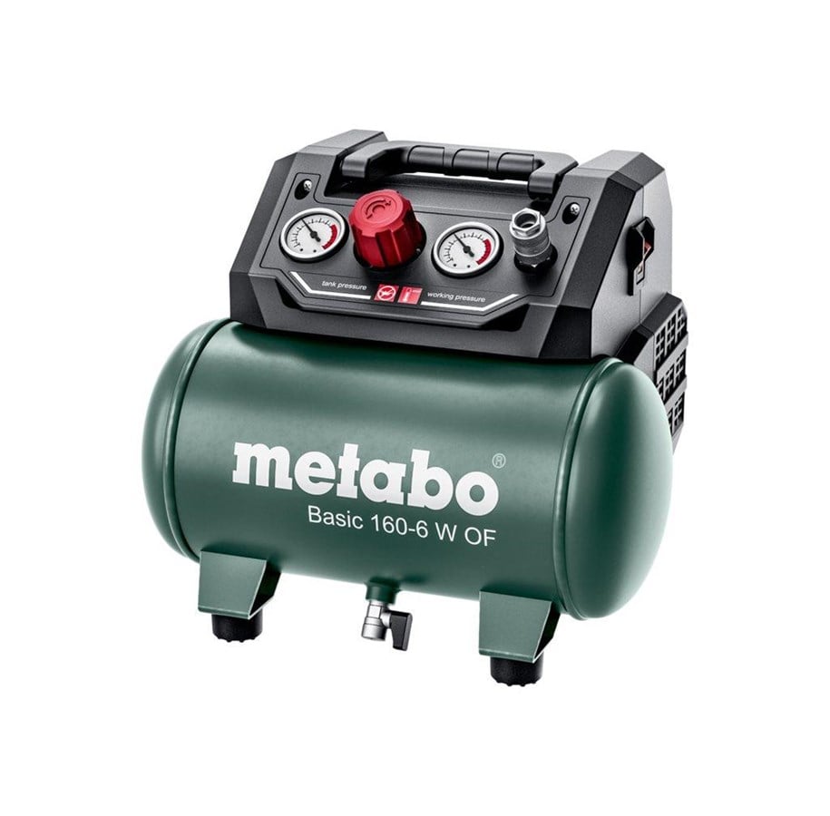 Verktøy - Metabo Basic 160-6 W OF - air compressor - 0.9 kW - 601501000