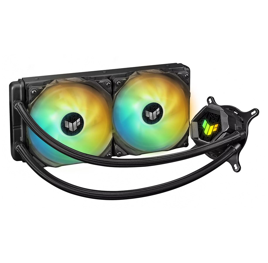 Prosessor-kjøler - ASUS TUF GAMING LC 240 ARGB - CPU Vannkjøling - Max 29 dBA - 90RC00G1-M0UAY1
