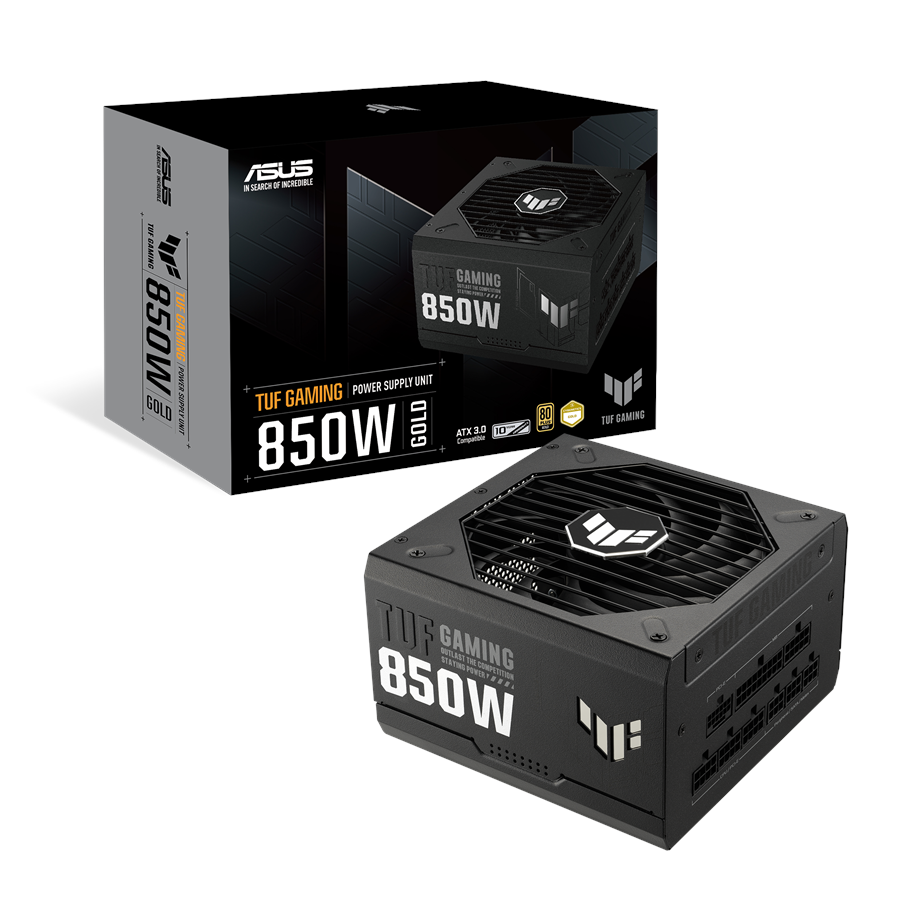Strømforsyning (PSU) - ASUS TUF GAMING 850G Strømforsyning (PSU) - ATX - 80 Plus - 90YE00S2-B0NA00