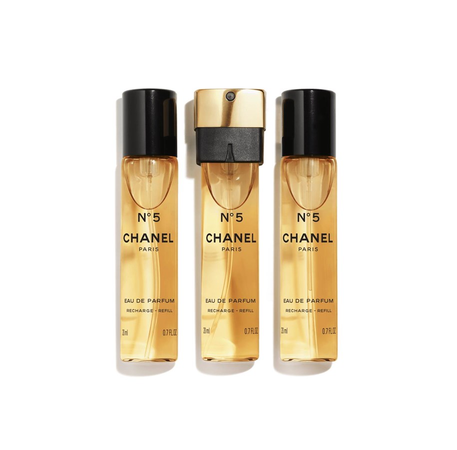Parfyme & Dufter - Chanel N°5 Eau De Parfum 3x20 ml Refill - 3145891254105