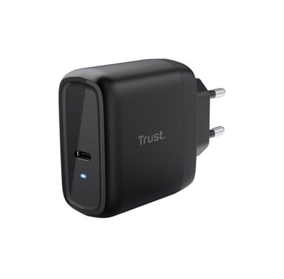 Mobil - Adaptere og ladere - Trust MAXO 65W USB-C Charger Black - 24817