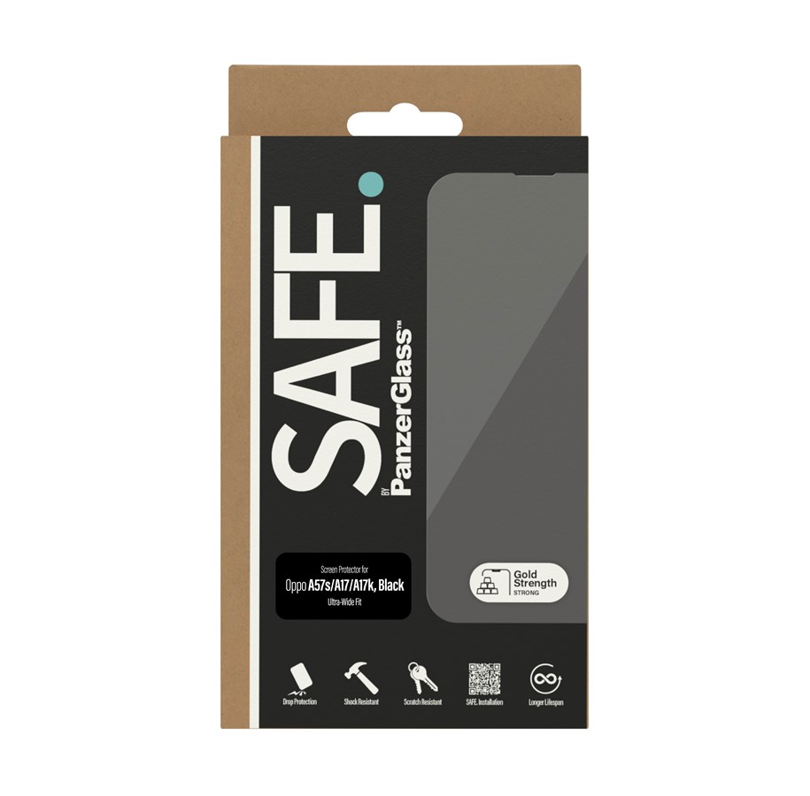 Mobil - Beskyttelsesglass - SAFE by PanzerGlass Screen Protector Oppo A57s | A17 | A17k - SAFE95161