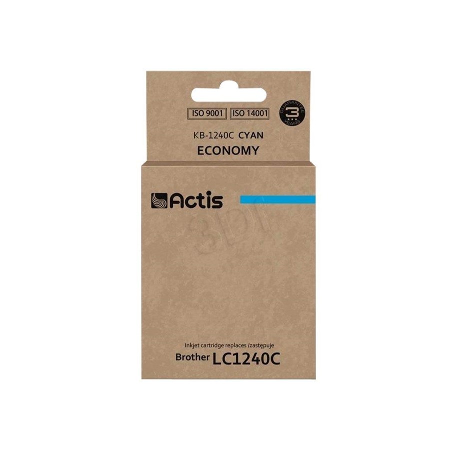 Printertilbehør blekk/toner - Actis standard KB-1240C - cyan - ink cartridge (alternative for: Brother LC1240C Brother LC1220C) - KB-1240C
