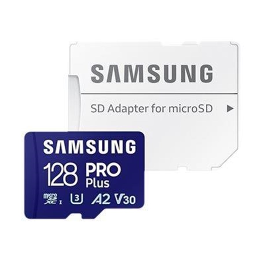 Minnekort - Samsung PRO Plus microSD/SD - 180MB/s - 128GB - MB-MD128SA/EU