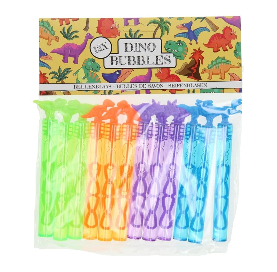 Utendørsleker - LG-Imports Bubble Blowers Dinosaur 12pcs. - 4980