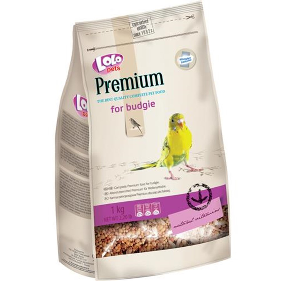 Mat, snacks & vitaminer - Lolo Pets Budgie food Premium 1000g - FF70212