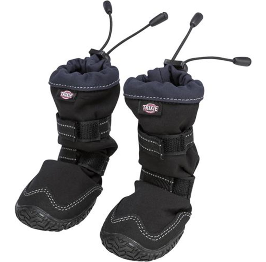 Hund - Trixie Walker Active Long protective boots L 2 pcs. black - TX19415