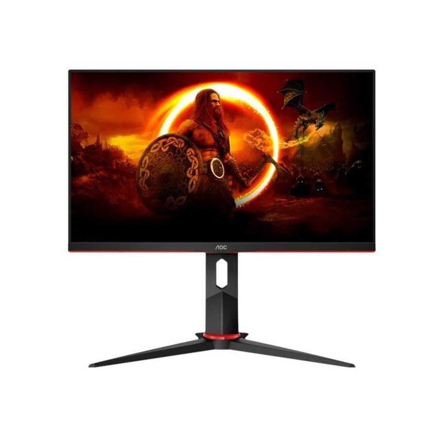 Skjerm - 24" AOC Gaming Q24G2A/BK - 2560x1440 - 165Hz - IPS - Q24G2A/BK