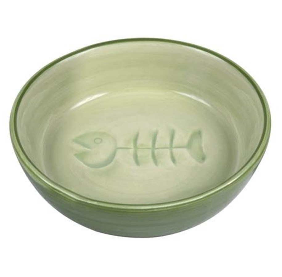 Katt - Trixie Ceramic Bowl assorted colours 0.2 l - TX24492