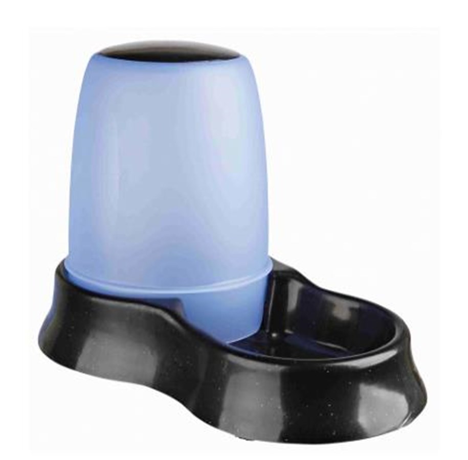 Hund - Trixie Food and Water Dispenser 1.5 l/28 x 20 x 17 cm assorted colours - TX24762