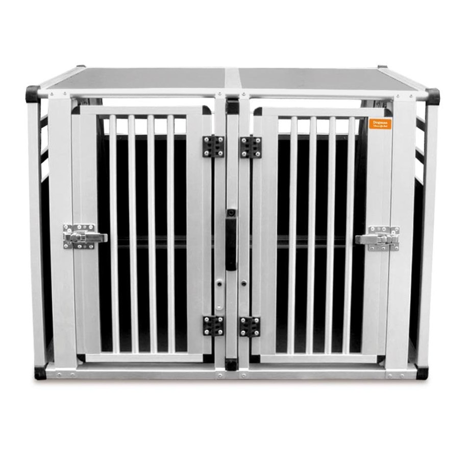 Hund - Dogman Aluminiumbur dobbel 92x92x68 - 377050