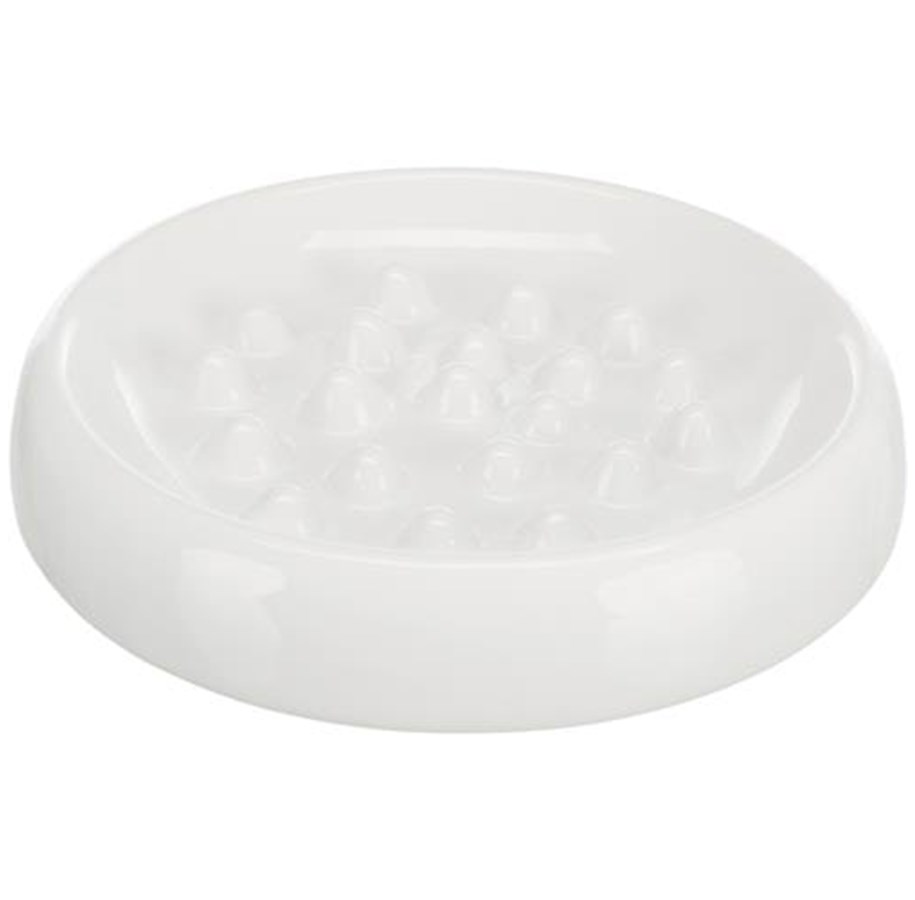 Katt - Trixie Slow Feeding Ceramic Bowl cat 0.25 l/ø 18 cm (Assorted Colors) - TX24800
