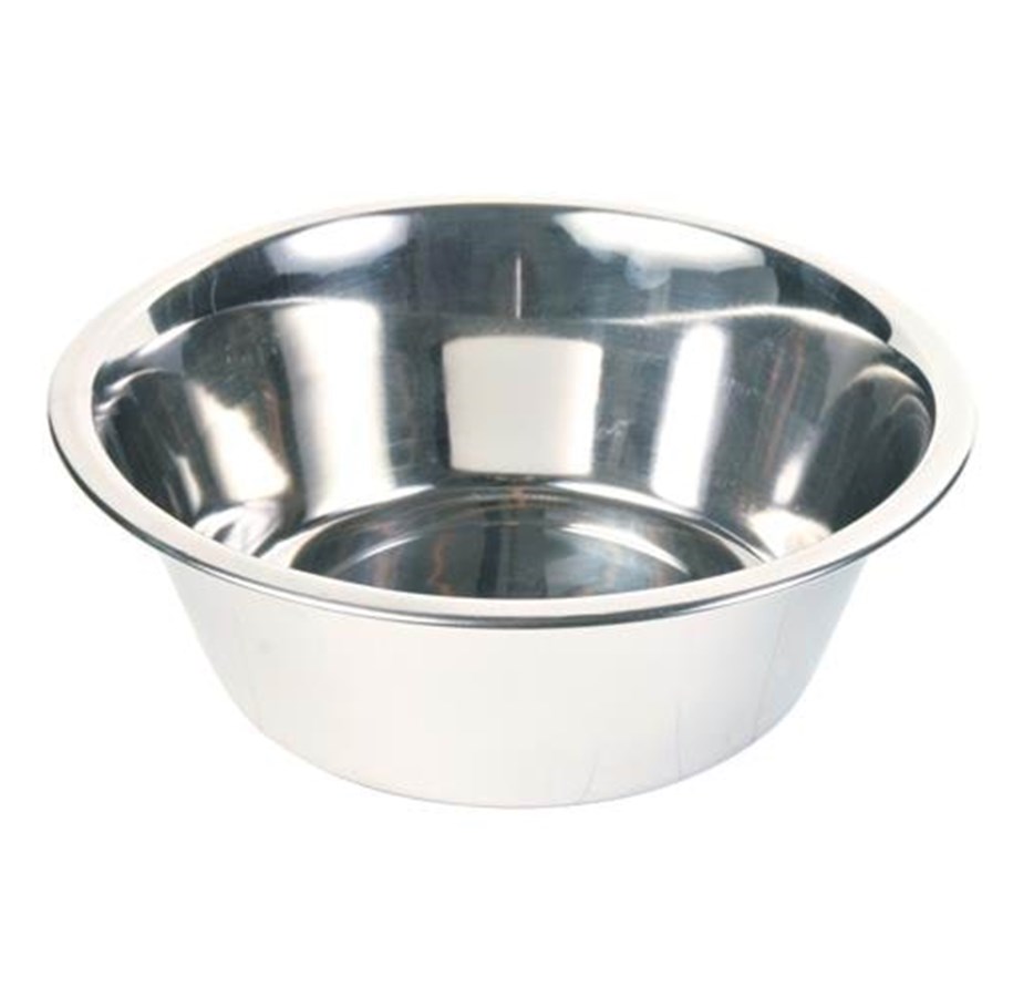 Hund - Trixie Replacement Stainless Steel Bowl 2.8 l/ø 24 cm - TX24844