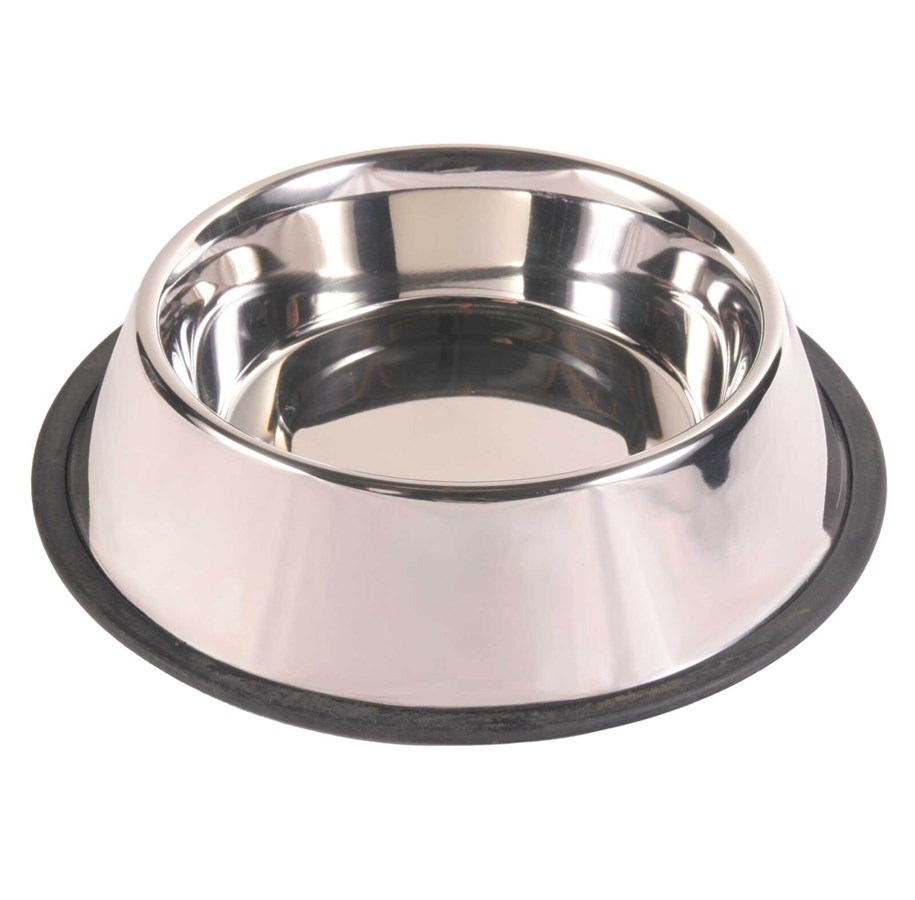 Hund - Trixie Rustfri Stålskål 2.8L / 32cm - TX24855