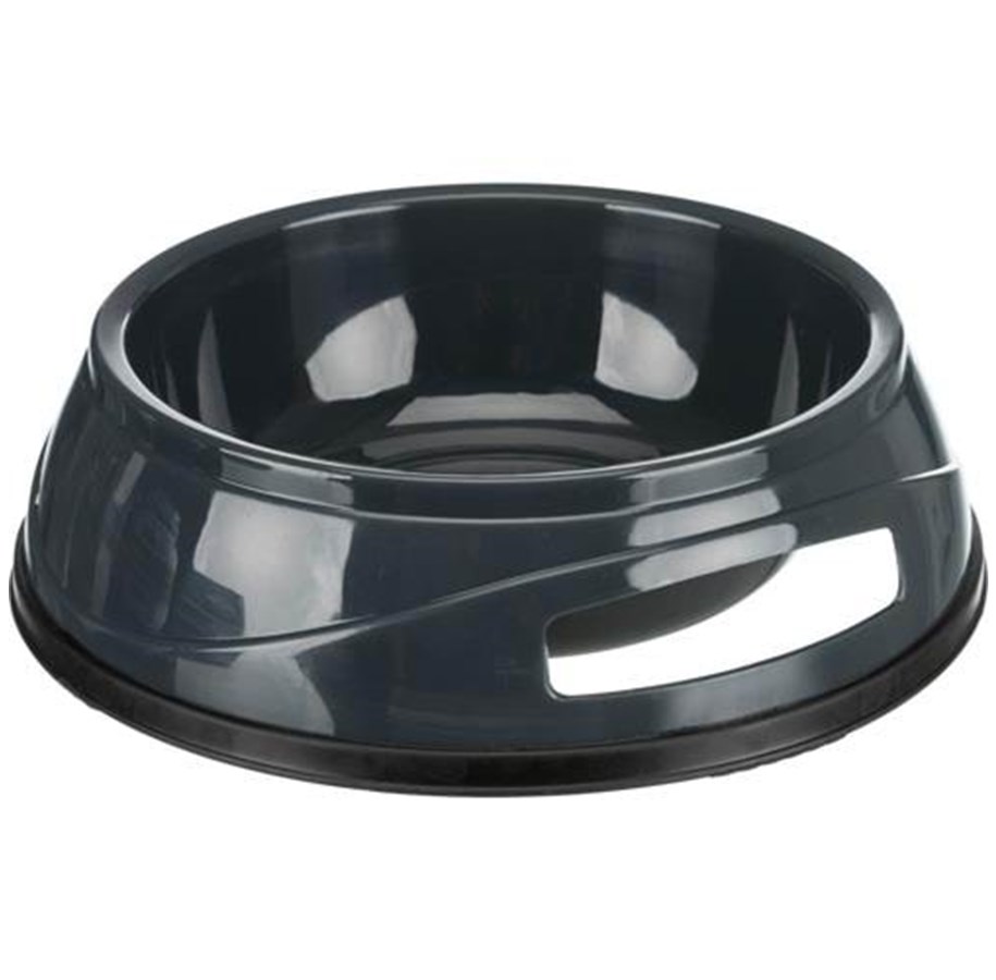 Hund - Trixie Plastic Bowl 0.3 l/ ø 12 cm assorted colour - TX24950