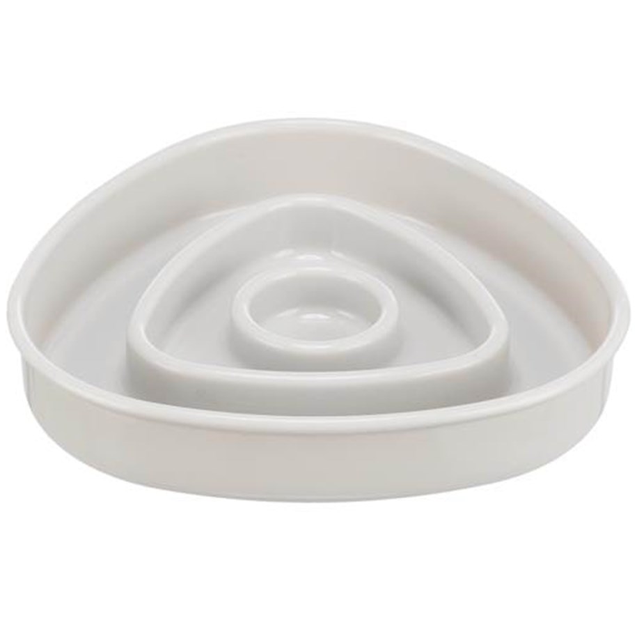 Katt - Trixie Slow Feeding Plastic Bowl 0.35 l/15 × 15 cm. - TX25191